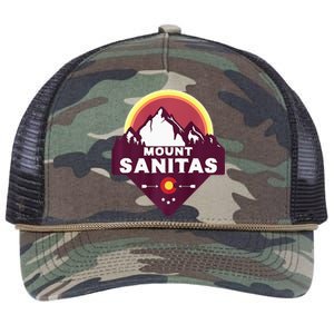 Mount Sanitas Colorado CO Rocky Mountains Hiking Skiing Retro Rope Trucker Hat Cap