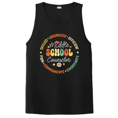 Middle School Counselor Back To School For Teacher PosiCharge Competitor Tank