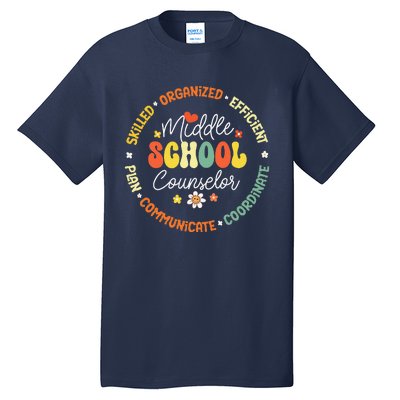 Middle School Counselor Back To School For Teacher Tall T-Shirt