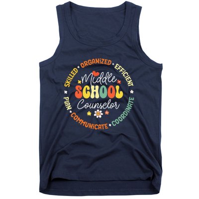 Middle School Counselor Back To School For Teacher Tank Top