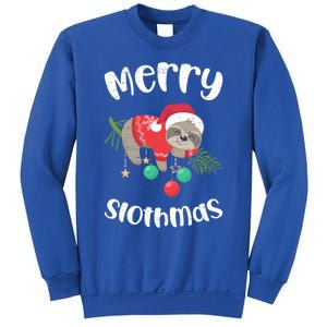 Merry Slothmas Christmas Pajama Xmas Christmas Cool Gift Sweatshirt