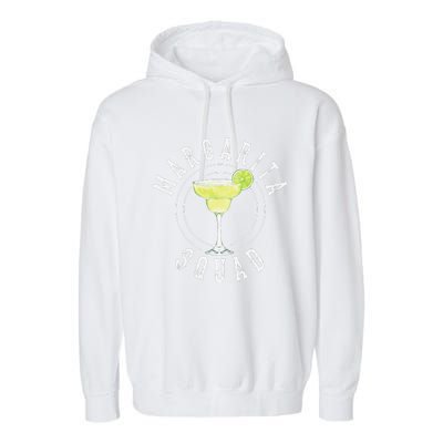 Margarita Squad Cute Tequila Fan Funny Cinco De Mayo Gift Garment-Dyed Fleece Hoodie