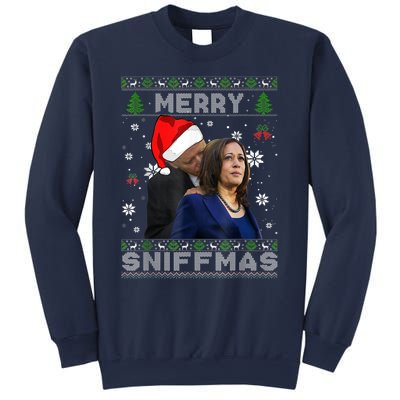 Merry Sniffmas Christmas Anti Biden Ugly Christmas Sweater Sweatshirt