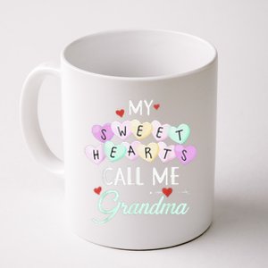 My Sweethearts Call Me Grandma Valentine's Day Gifts Coffee Mug