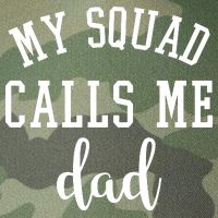 My Squad Calls Me Dad Legacy Tie Dye Trucker Hat
