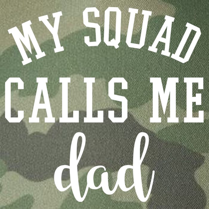 My Squad Calls Me Dad Legacy Tie Dye Trucker Hat