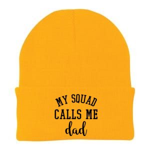 My Squad Calls Me Dad Knit Cap Winter Beanie