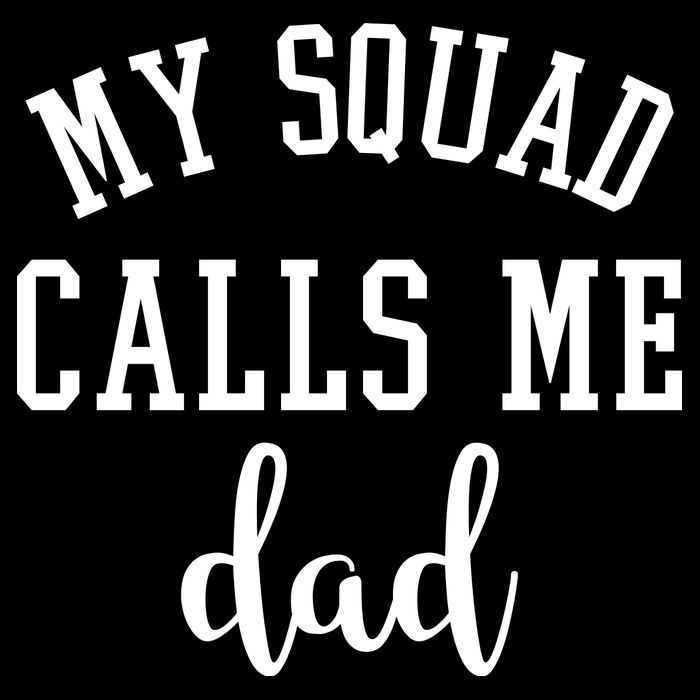 My Squad Calls Me Dad Impact Tech Backpack