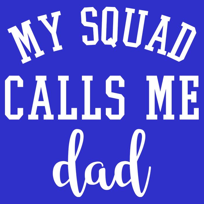 My Squad Calls Me Dad 16 in Basic Backpack