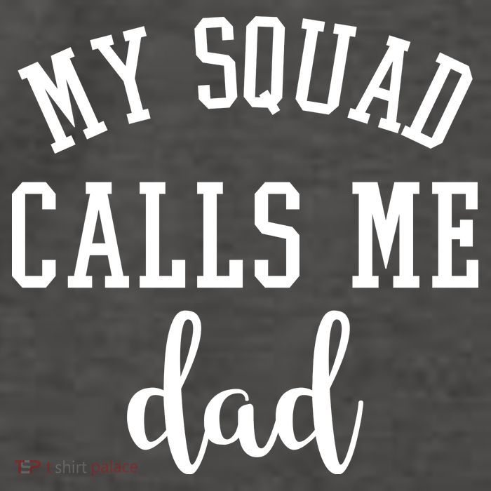 My Squad Calls Me Dad Vector Backpack