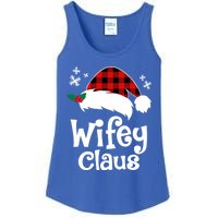 Mrs Santa Claus Funny Christmas Matching Couple Wife Fiance Gift Ladies Essential Tank