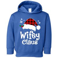 Mrs Santa Claus Funny Christmas Matching Couple Wife Fiance Gift Toddler Hoodie