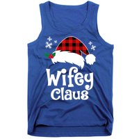 Mrs Santa Claus Funny Christmas Matching Couple Wife Fiance Gift Tank Top