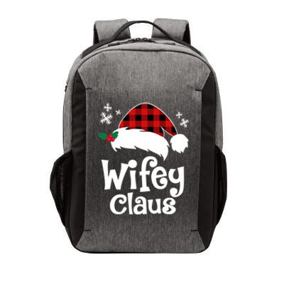 Mrs Santa Claus Funny Christmas Matching Couple Wife Fiance Gift Vector Backpack