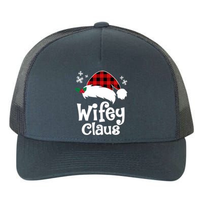 Mrs Santa Claus Funny Christmas Matching Couple Wife Fiance Gift Yupoong Adult 5-Panel Trucker Hat