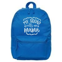My Squad Calls Me Mom Mother Gift 16 in Basic Backpack