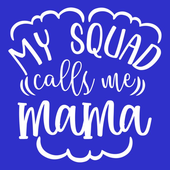 My Squad Calls Me Mom Mother Gift 16 in Basic Backpack