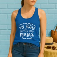 My Squad Calls Me Mom Mother Gift Womens Tank Top