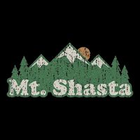 Mt. Shasta California Ca Vintage Hiking Mountains Backpack