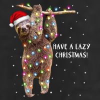 Merry Slothmas Christmas Design For Lazy Sloth Lovers Xmas Gift Cool Comfort Performance Bucket Hat