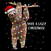 Merry Slothmas Christmas Design For Lazy Sloth Lovers Xmas Gift Bucket Hat