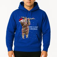Merry Slothmas Christmas Design For Lazy Sloth Lovers Xmas Gift Hoodie