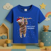 Merry Slothmas Christmas Design For Lazy Sloth Lovers Xmas Gift Toddler T-Shirt