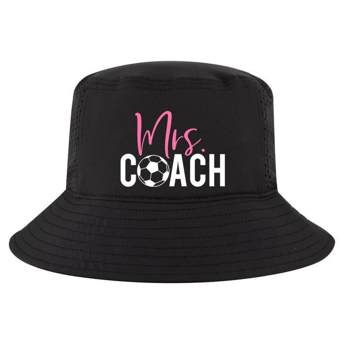 Mrs. Soccer Coach For Coaches Wives Cool Comfort Performance Bucket Hat