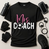 Mrs. Soccer Coach For Coaches Wives Cooling Performance Crew T-Shirt