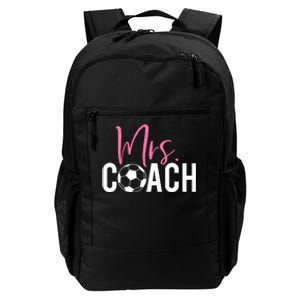 Mrs. Soccer Coach For Coaches Wives Daily Commute Backpack