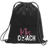 Mrs. Soccer Coach For Coaches Wives Sweatshirt Cinch Pack Bag