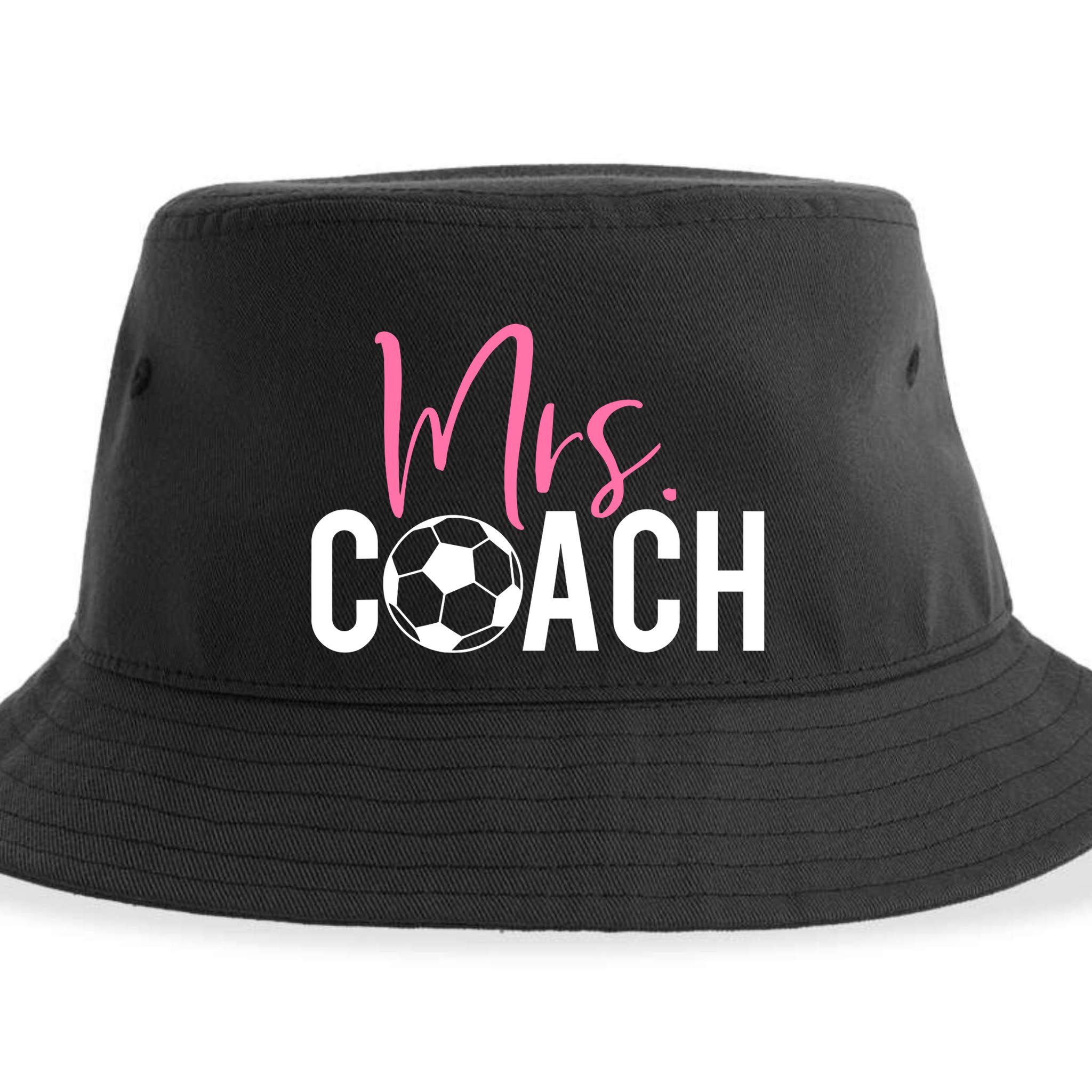Mrs. Soccer Coach For Coaches Wives Sustainable Bucket Hat