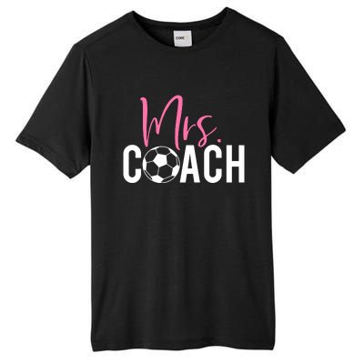 Mrs. Soccer Coach For Coaches Wives Tall Fusion ChromaSoft Performance T-Shirt