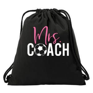 Mrs. Soccer Coach For Coaches Wives Drawstring Bag