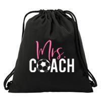 Mrs. Soccer Coach For Coaches Wives Drawstring Bag