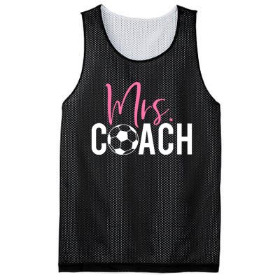 Mrs. Soccer Coach For Coaches Wives Mesh Reversible Basketball Jersey Tank