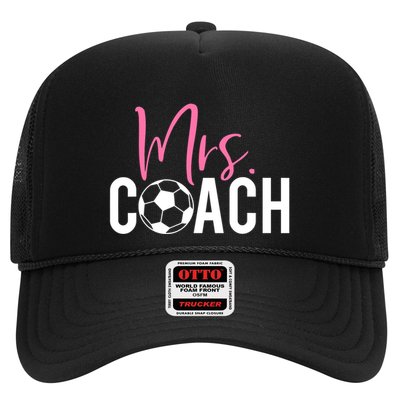 Mrs. Soccer Coach For Coaches Wives Trucker Hat