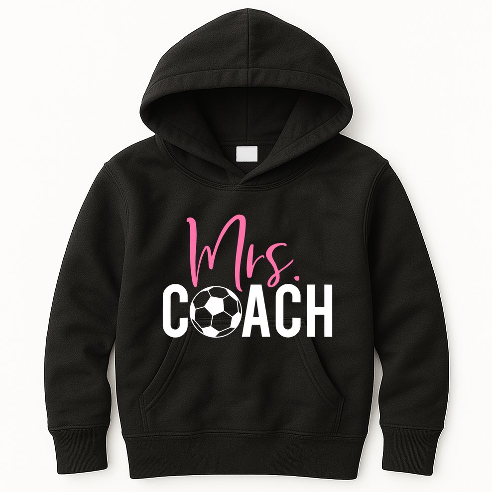 Mrs. Soccer Coach For Coaches Wives Kids Hoodie