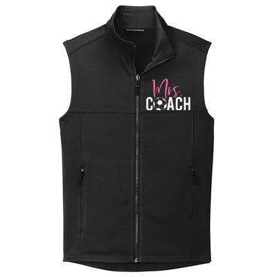 Mrs. Soccer Coach For Coaches Wives Collective Smooth Fleece Vest