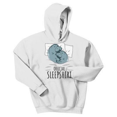 Manatee Sea Cow Sleep Kids Hoodie