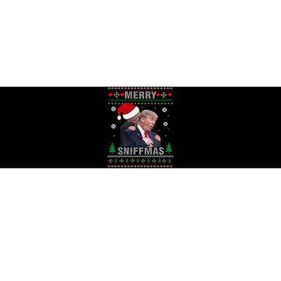 Merry Sniffmas Christmas Anti Biden Ugly Christmas Sweater Bumper Sticker