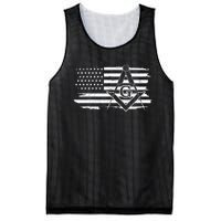 Mason Square & Compass Masonic Us Flag Freemason Shriner Mesh Reversible Basketball Jersey Tank