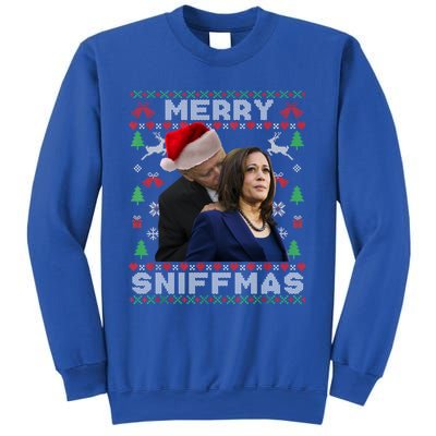 Merry Sniffmas Christmas Anti Biden Ugly Christmas Sweater Great Gift Sweatshirt