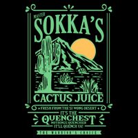 Master SokkaS Catus Juice Cooling Performance Crew T-Shirt