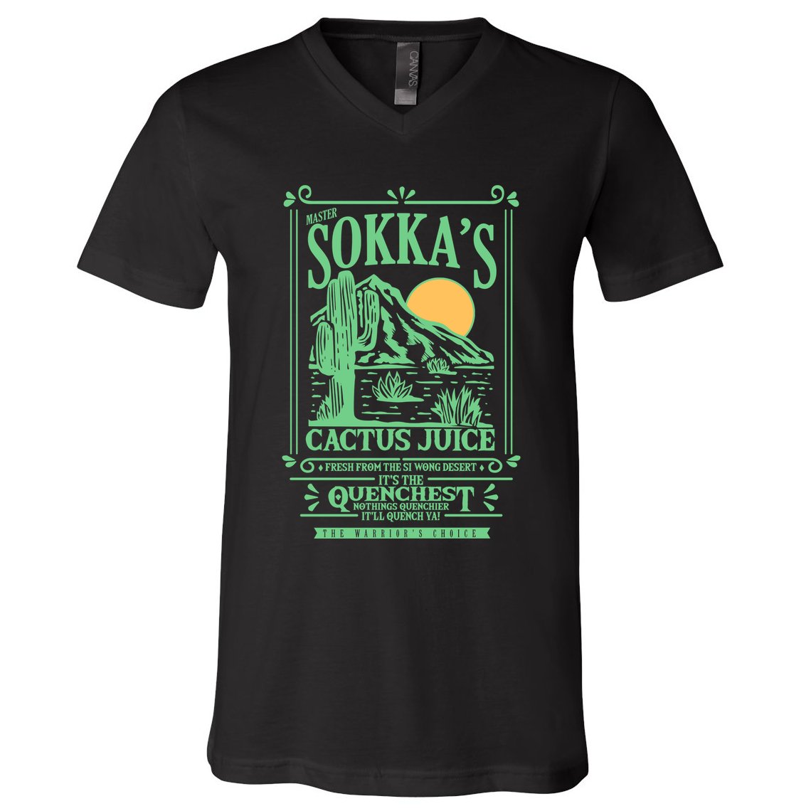 Master SokkaS Catus Juice V-Neck T-Shirt