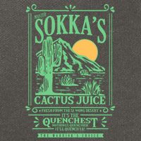 Master SokkaS Catus Juice Cotton Canvas Backpack