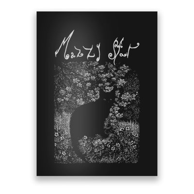 Mazzy Star Cat Poster