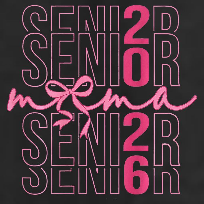 Mom Senior Class Of 2026 Coquette Bow Graduation 2026 Golf Towel