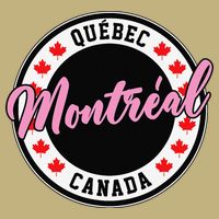 Montreal Script Circle Leaf Text Button