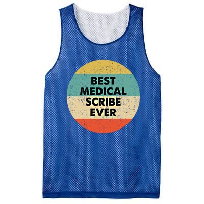 Medical Scribe Cute Gift Best Medical Scribe Ever Cool Gift Mesh Reversible Basketball Jersey Tank